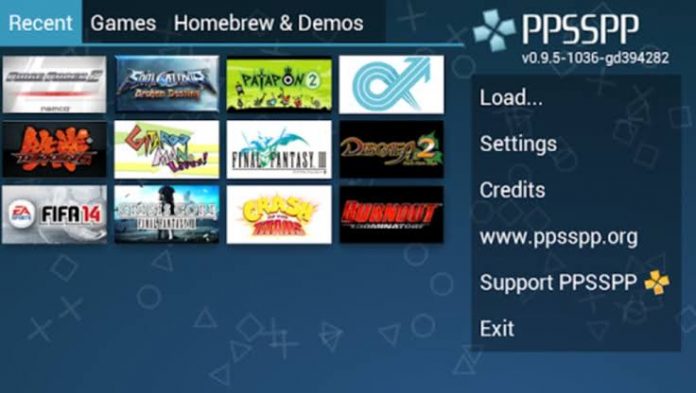 Psp on android