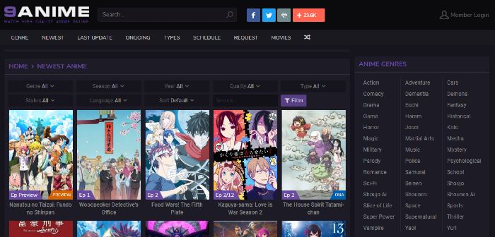 Anime Streaming Site