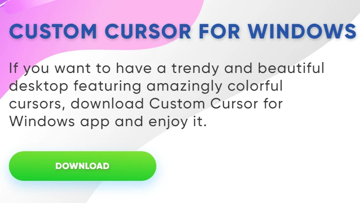 custom cursor download