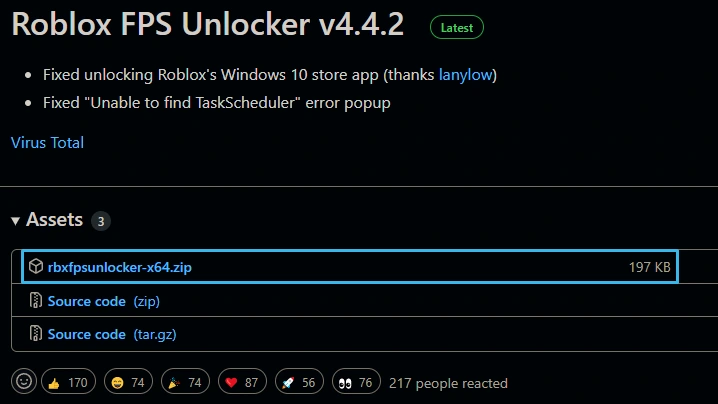fps unlocker roblox github