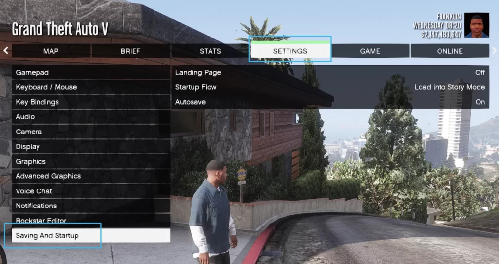 gta v startup 