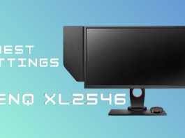 best color Settings for BenQ XL2546 Monitor