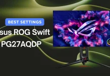 Best settings Asus rog swift pg27aqdp