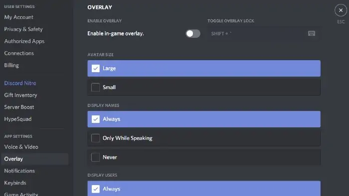 discord overlay