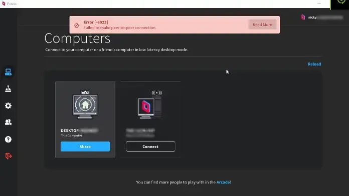 Fix Parsec Peer to Peer connection Error without VPN
