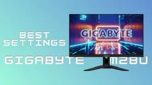 best color settings for GIGABYTE M28U