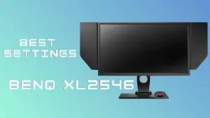 best color Settings for BenQ XL2546 Monitor